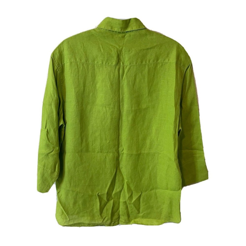 Maus & Hoffman Linen Collared Button Shirt - image 5